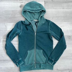Cotton citizen hooded jacket in green